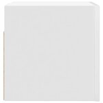 vidaXL Meubles TV muraux 2 Pièces Blanc 30 5x30x30 cm