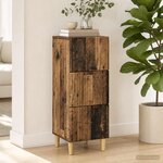vidaXL Armoire à tiroirs Bois ancien 33 x 34 5 x 90 cm