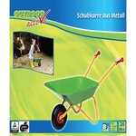 Vedes 271887 - Brouette en métal  vert et jaune