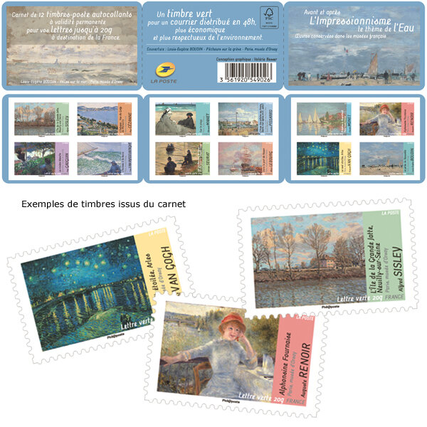 Carnet - L'impressionnisme : Le Thème De L'Eau