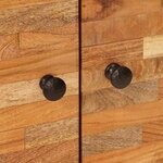 vidaXL Table basse Marron 80 x 50 x 40 cm Bois de mangue massif