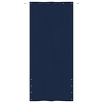vidaXL Écran de balcon Bleu 120x240 cm Tissu Oxford