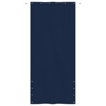 vidaXL Écran de balcon Bleu 120x240 cm Tissu Oxford