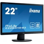 Iiyama prolite e2283hs-b3 led display 54 6 cm (21.5") 1920 x 1080 pixels full hd noir