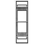 vidaXL Bibliothèque Sonoma gris 100x30x105 cm Bois d'ingénierie