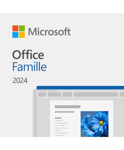 Microsoft Office 2024 Famille (Home) (clé "bind") - Clé licence à télécharger