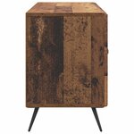 vidaXL Meuble TV Bois ancien 99 x 34 5 x 50 cm Bois d'ingénierie