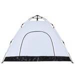 vidaXL Tente de camping 3 personnes tissu occultant libération rapide