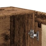 vidaXL Bibliothèque vieux bois 82 5x30 5x115 cm bois d'ingénierie