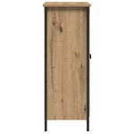 vidaXL Buffet chêne artisanal 70 x 30 x 80 cm Bois d'ingénierie