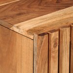 vidaXL Ensemble de meubles de salle de bain 2 Pièces bois massif d'acacia