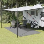 vidaXL Tapis de sol de camping anthracite 4 5x2 5 m