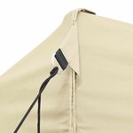 vidaXL Tente de fête Crème 291 x 431 x 315 cm Tissu Oxford