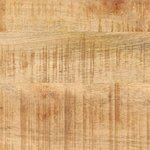 vidaXL Armoire de salle de bain 40x27x90cm bois massif manguier et fer