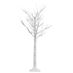Vidaxl sapin de noël 120 led colorées saule 1 2 m int/ext