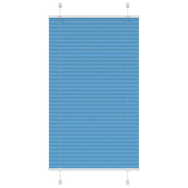 vidaXL Store plissé bleu 70x100 cm largeur du tissu 69 4 cm polyester