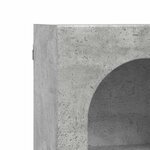 vidaXL Armoire suspendue avec étagère Gris béton 59 x 20 x 71 5 cm