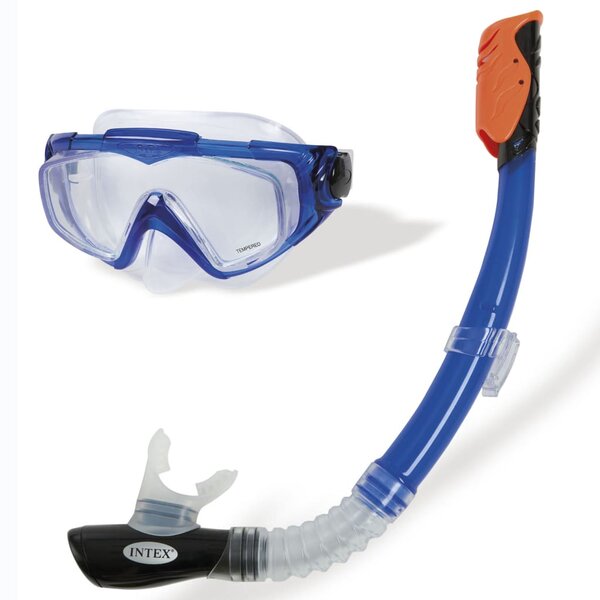 Intex Ensemble de plongée 2 Pièces Silicone Aqua Sport