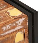 vidaXL Buffet Marron 66 x 33 x 70 cm bois de récupération massif