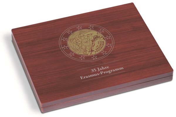 Coffret leuchtturm volterra pour les pièces de monnaie de 2 euro "programme erasmus" (365454)