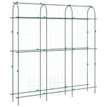 vidaXL Treillis de jardin pour plantes grimpantes 4 Pièces forme en U