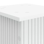 vidaXL Support de Plante 2 pc Blanc 30 5 x 30 x 60 5 cm
