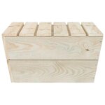 vidaXL Table de jardin 60x60x30 cm Bois d'épicéa imprégné