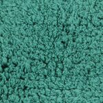 vidaXL Tapis de salle de bain 2 Pièces Tissu Turquoise