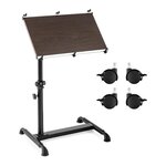 Bureau réglable en hauteur pour ordinateur portable - 52 x 45 cm - Inclinable sur 90° 14_0000779