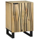 vidaXL Ensemble de mobilier de salle de bain avec tiroir 5 Pièces Marron