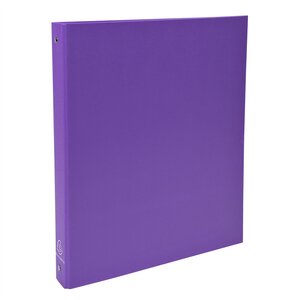 Classeur rembordé polypropylène 4 anneaux 30mm - A4 - Violet EXACOMPTA