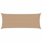 vidaXL Voile d'ombrage 160 g/m² Taupe 2x4 5 m PEHD