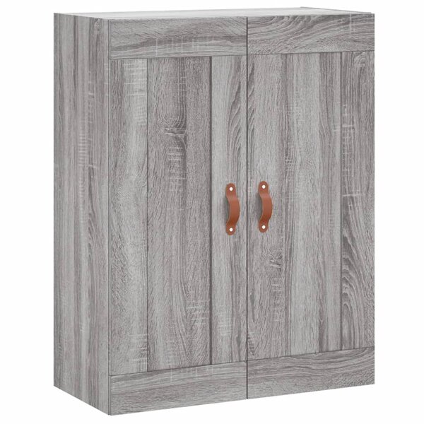 vidaXL Armoire murale sonoma gris 69 5x34x90 cm bois d'ingénierie