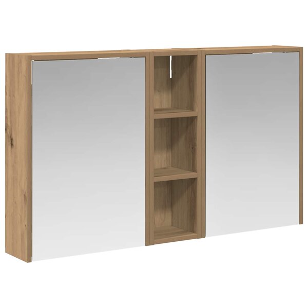 vidaXL Ensemble de Meubles de Salle de Bain 3 Pièces 106 x 16 x 62 5 cm
