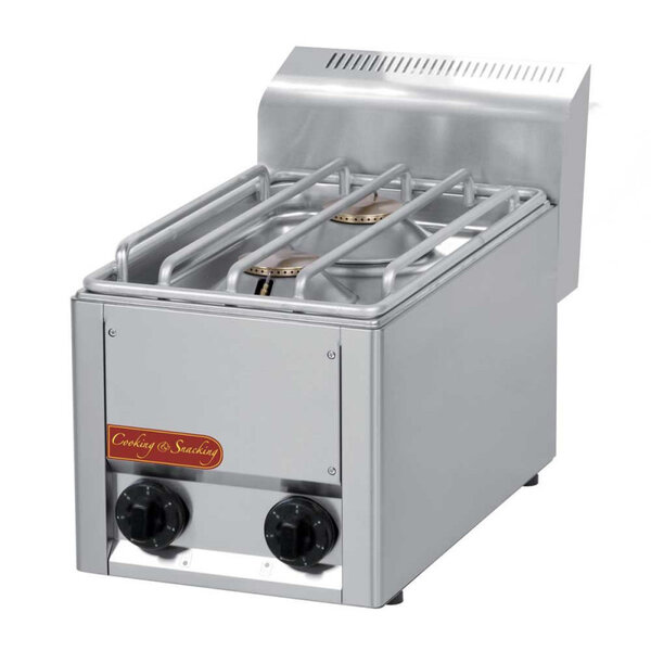 Réchaud gaz à poser 2 feux vifs - 9 kw -  -  330x600x290mm