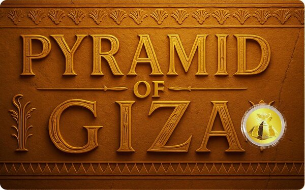 Pièce de monnaie en Or 50 Cents g 0.031 (1/1000 oz) Millésime 2025 PYRAMID OF GIZA 1/1000