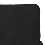 vidaXL Canapés avec coussin Noir 60 x 56 x 80 cm Contreplaqué