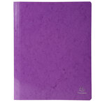 Chemise à lamelles A4 Iderama violet EXACOMPTA