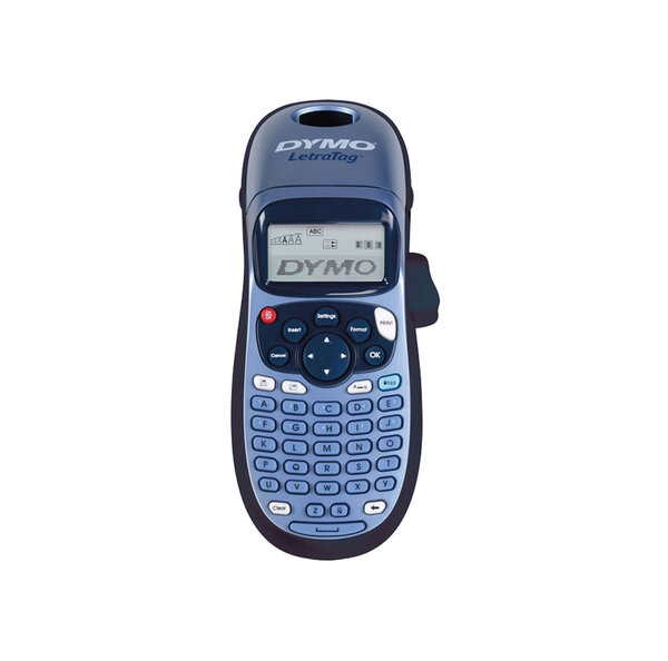 Dymo letratag lt-100h plus - étiqueteuse clavier abc - écran large + 3 cassettes étiquettes emea