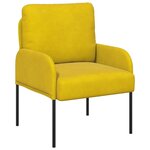 vidaXL Ensembles de canapés 3 Pièces Jaune 115 x 56 x 80 cm Contreplaqué