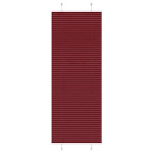 vidaXL Store plissé rouge bordeaux 80x200 cm largeur du tissu 79 4 cm