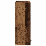 vidaXL Cabinet de salle de bain Bois Ancien 39 x 23 5 x 65 cm