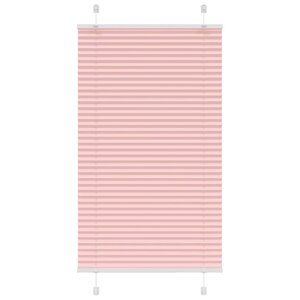 vidaXL Store plissé rose 75x100 cm largeur du tissu 74 4 cm polyester