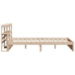 vidaXL Cadre de lit avec tête de lit sans matelas 120x200 cm