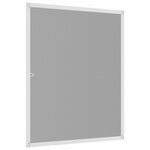 vidaXL Écran anti-insectes pour fenêtres Blanc 120 x 140 cm