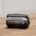 Braun piece de rechange 32s argentée pour rasoir - compatible avec les rasoirs series 3