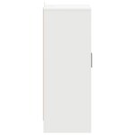 vidaXL Armoire à chaussures Blanc 60x35x92 cm Bois d’ingénierie