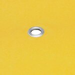 vidaXL Toile de toit de belvédère 270 g/m² 3x3 m Jaune