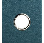 Classeur À Levier Prem'touch Officebyme Dos 80mm - Bleu Canard - X 10 - Exacompta