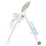 Kinderkraft Chaise haute pour bébé YUMMY Multicolore